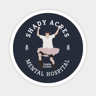 Shady Acres Mental Hospital logo - Tampa, Florida Magnet